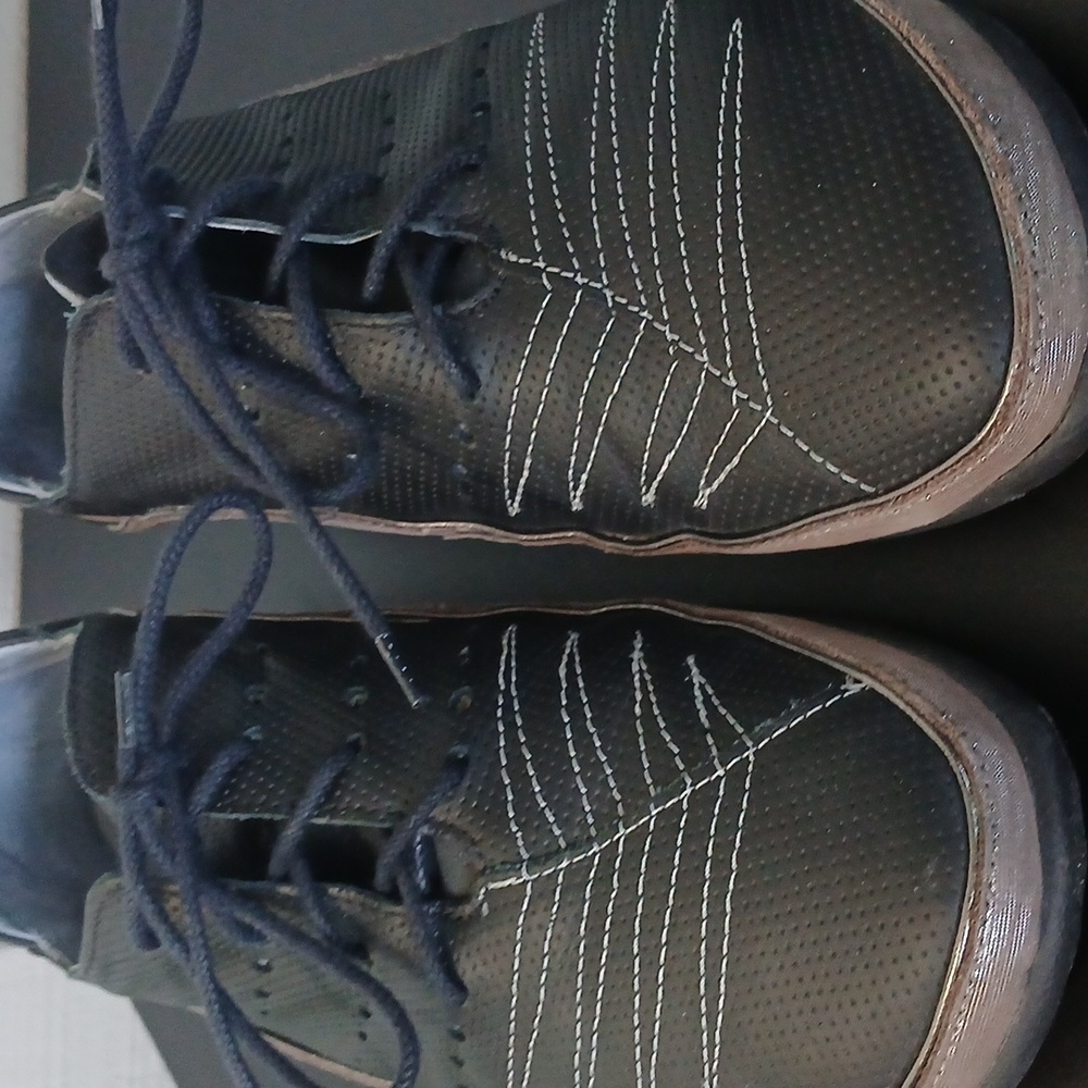 Naot Kumara Black Lace Up Leather Casual Sneaker Shoe Size 8 (39) - Picture 4 of 10